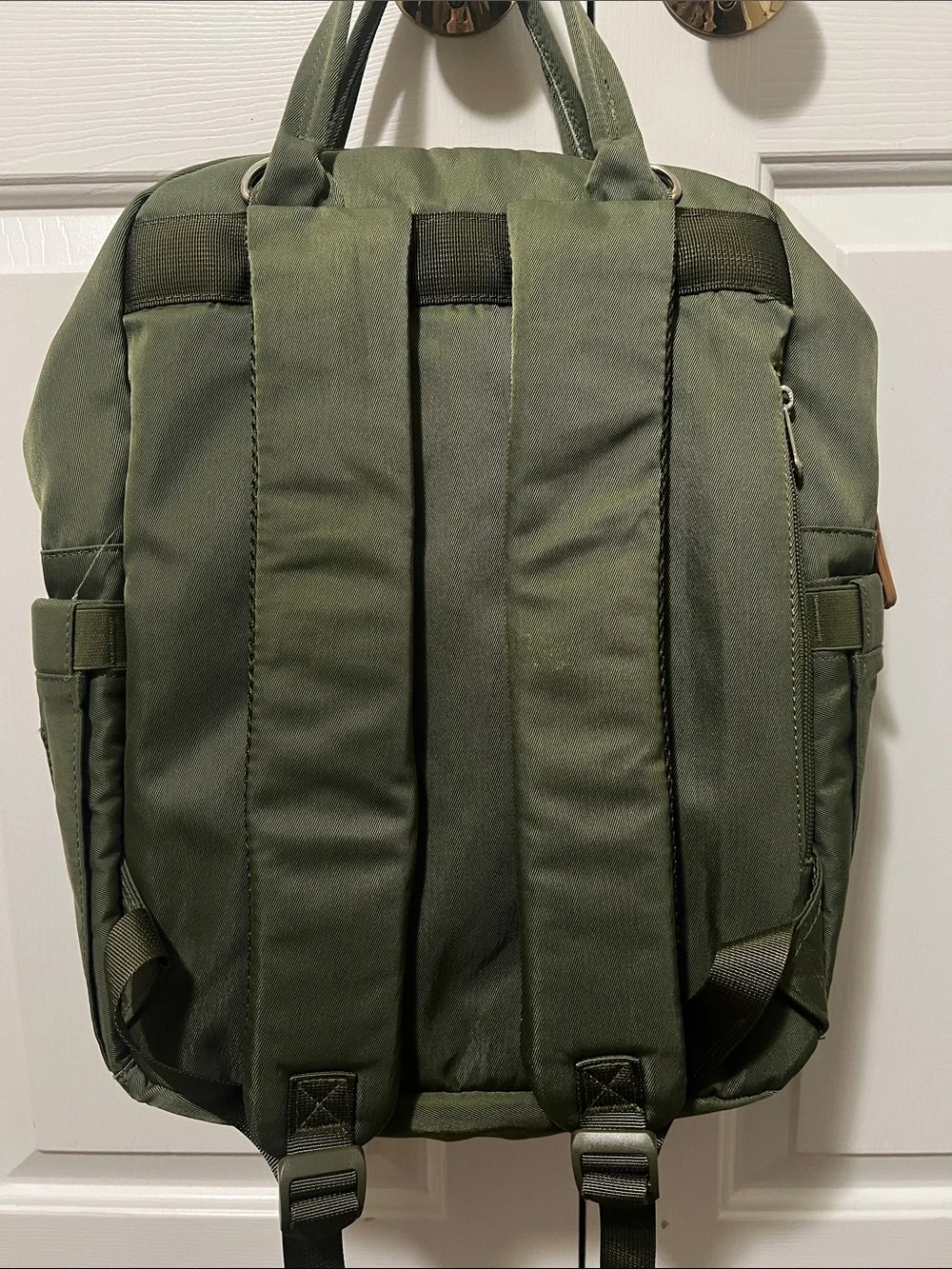 Ruvalino Diaper Bag Backpack Olive Green